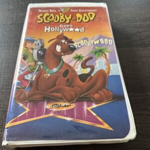 Scooby-Doo Goes Hollywood VHS 1997 Clamshell